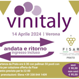 Vinitaly andata e ritorno con Fisar Prato