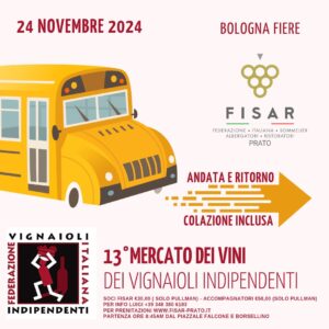 FIVI  13° MERCATO DEI VINI - ANDATA E RITORNO - SOLO PULLMAN