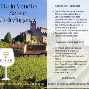 Gita in Veneto Soave e Colli Euganei - Sabato 11 e Domenica 12 Ottobre