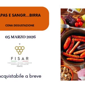 "Tapas e Sangr...Birra" - cena degustazione - 05 Marzo 2026