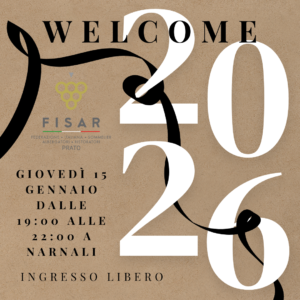 "Welcome 2026" - Serata Tesseramenti - Brindisi del 15 Gennaio 2026
