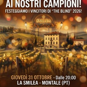 Un brindisi speciale con FISAR Prato per i nostri campioni di "The Blind"! 🍷✨
